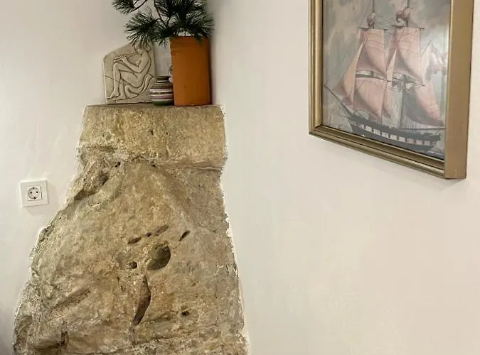 Charming At House Rustica With Terrace And Nearby Parking Apartment Punat